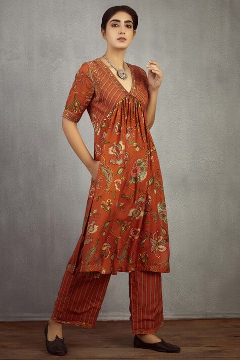 Boho palazzo suit