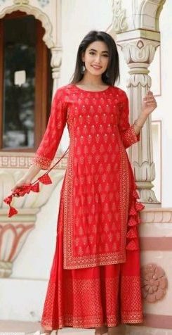 double layer kurti new design