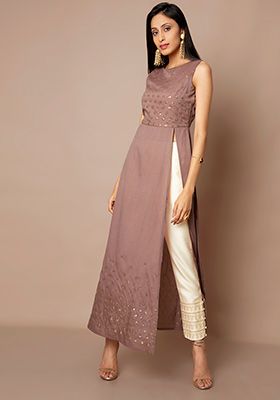 side slit kurti design