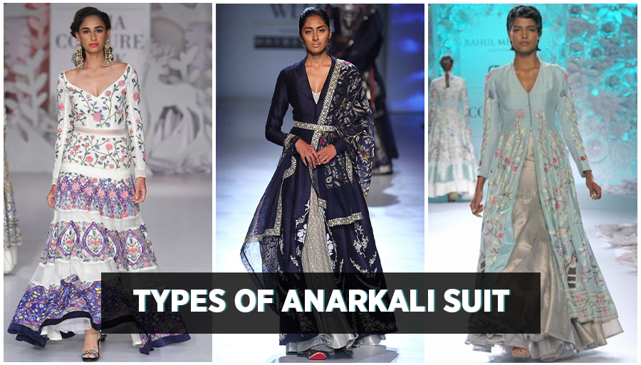 types of anarkali suit