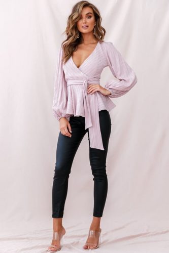 wrap tops for women