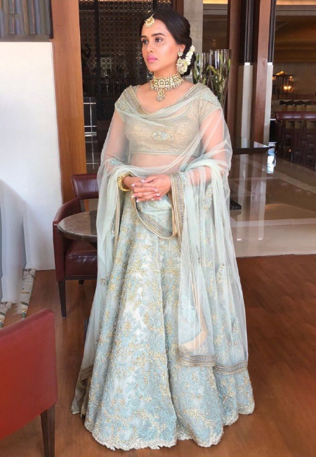 powder blue Pastel wedding outfit ideas