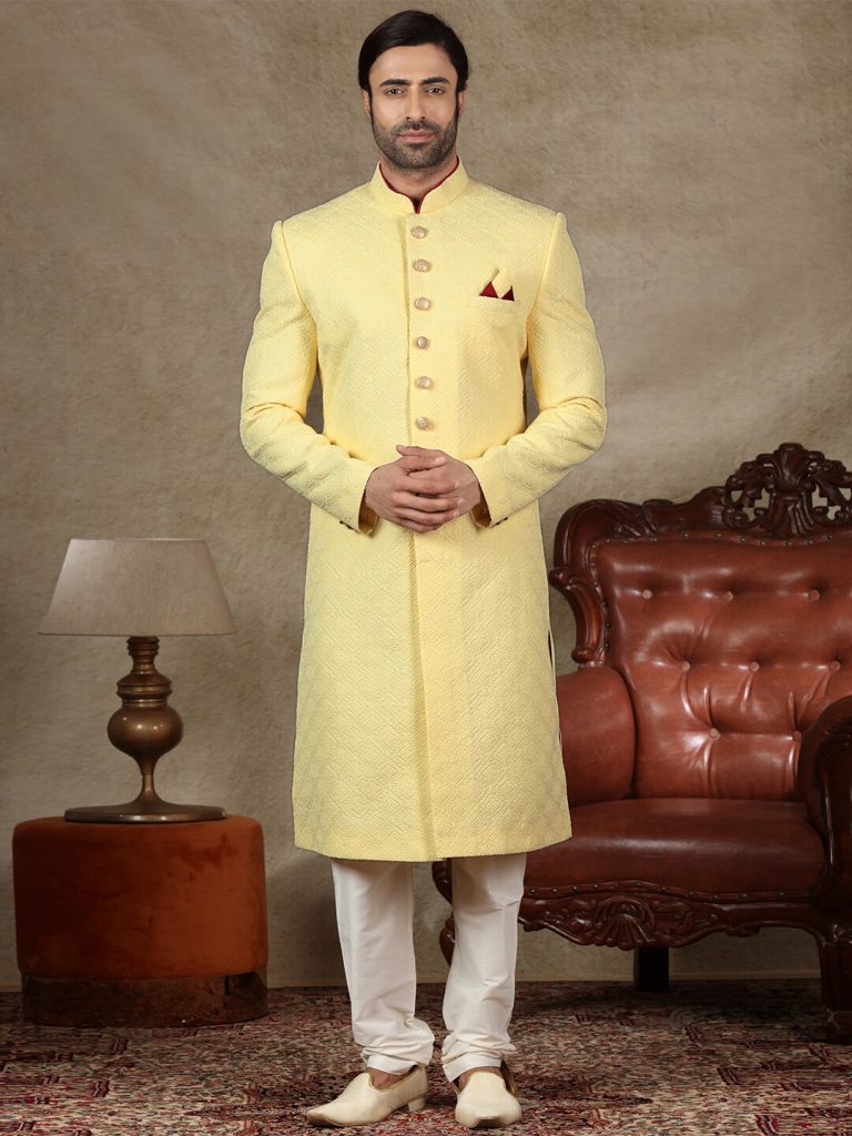 Sherwani for haldi Function