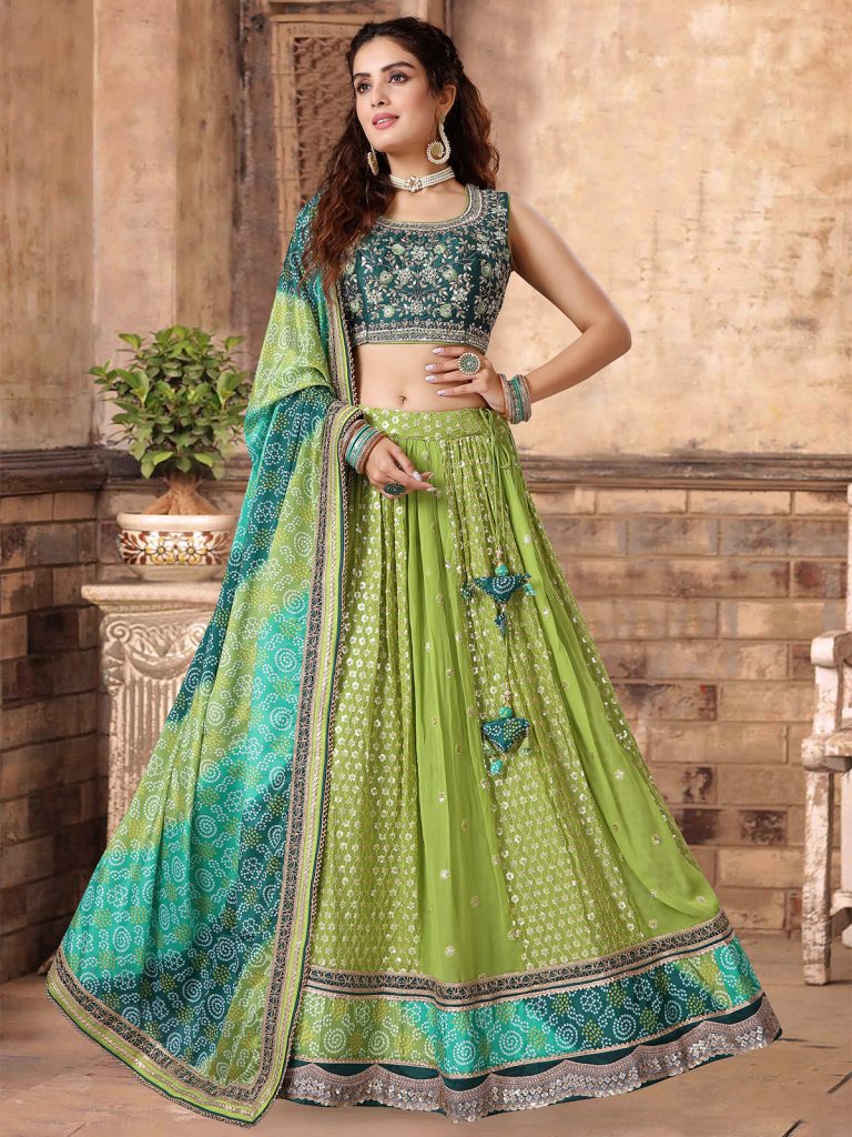 Bridal Mehendi Outfit