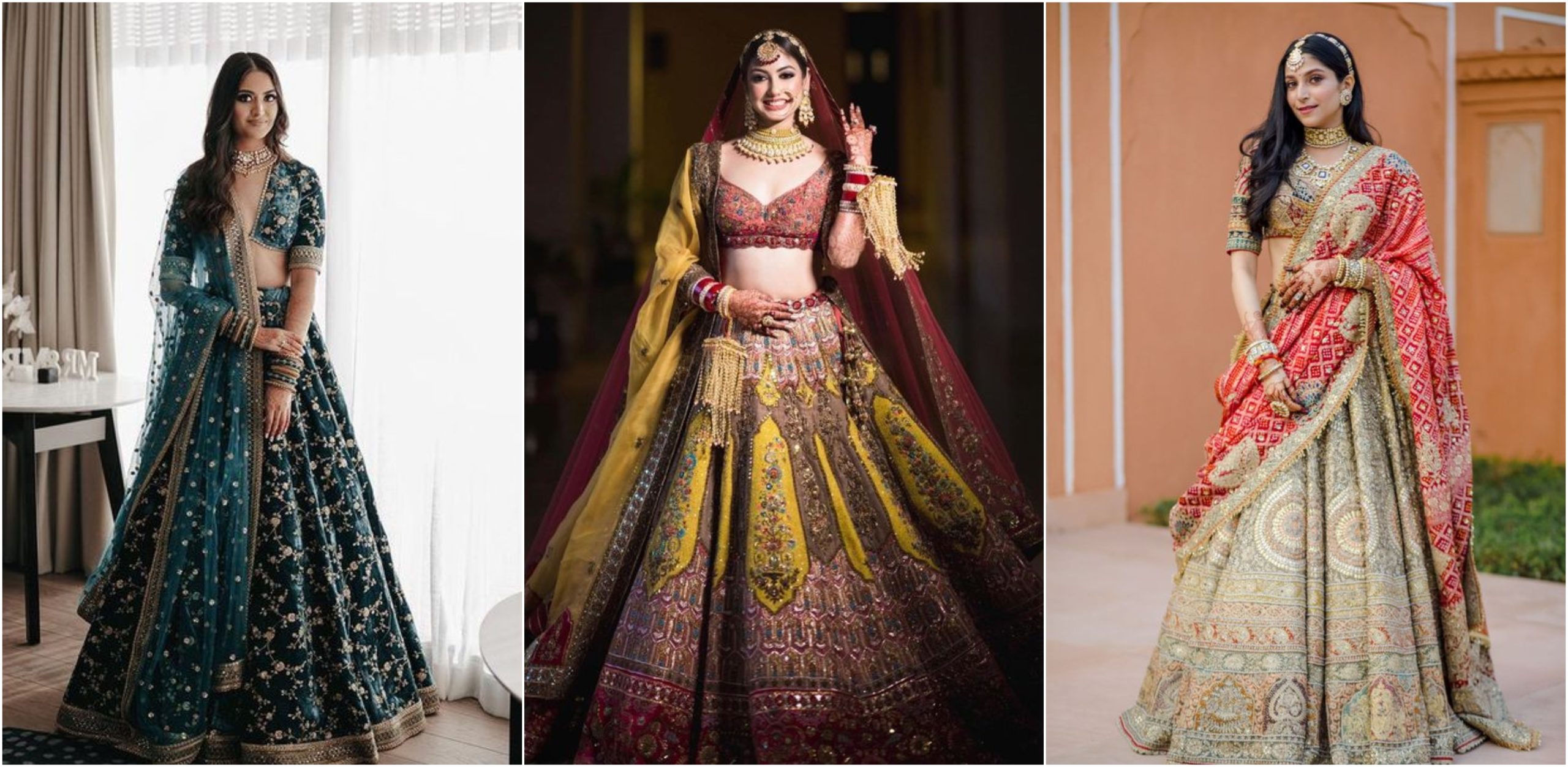 bridal wear lehenga