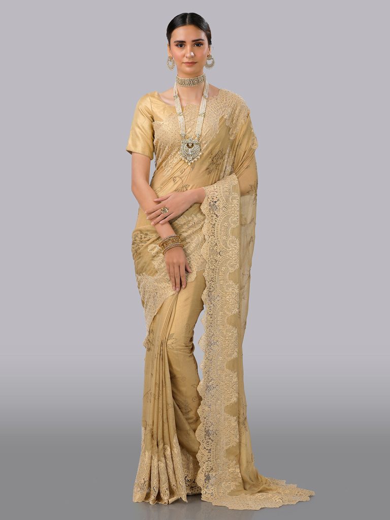 Chiffon Saree Design