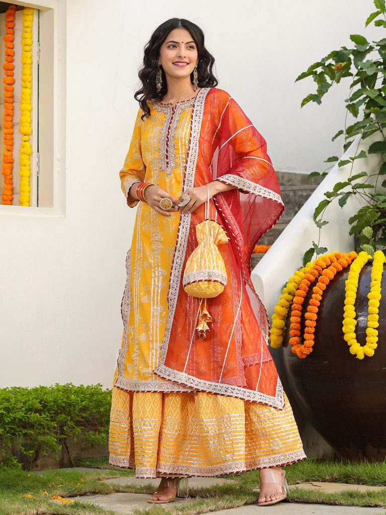 Haldi Outfit Ideas for Women
