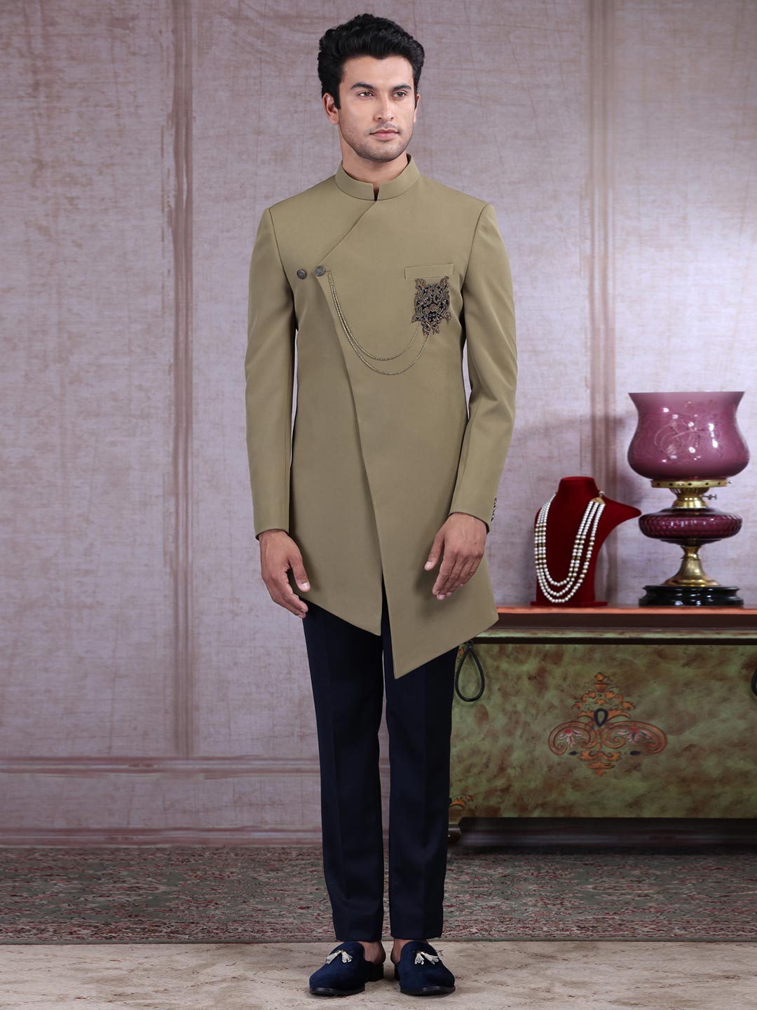 Indo western for groom