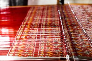 Making process of patola silk saree