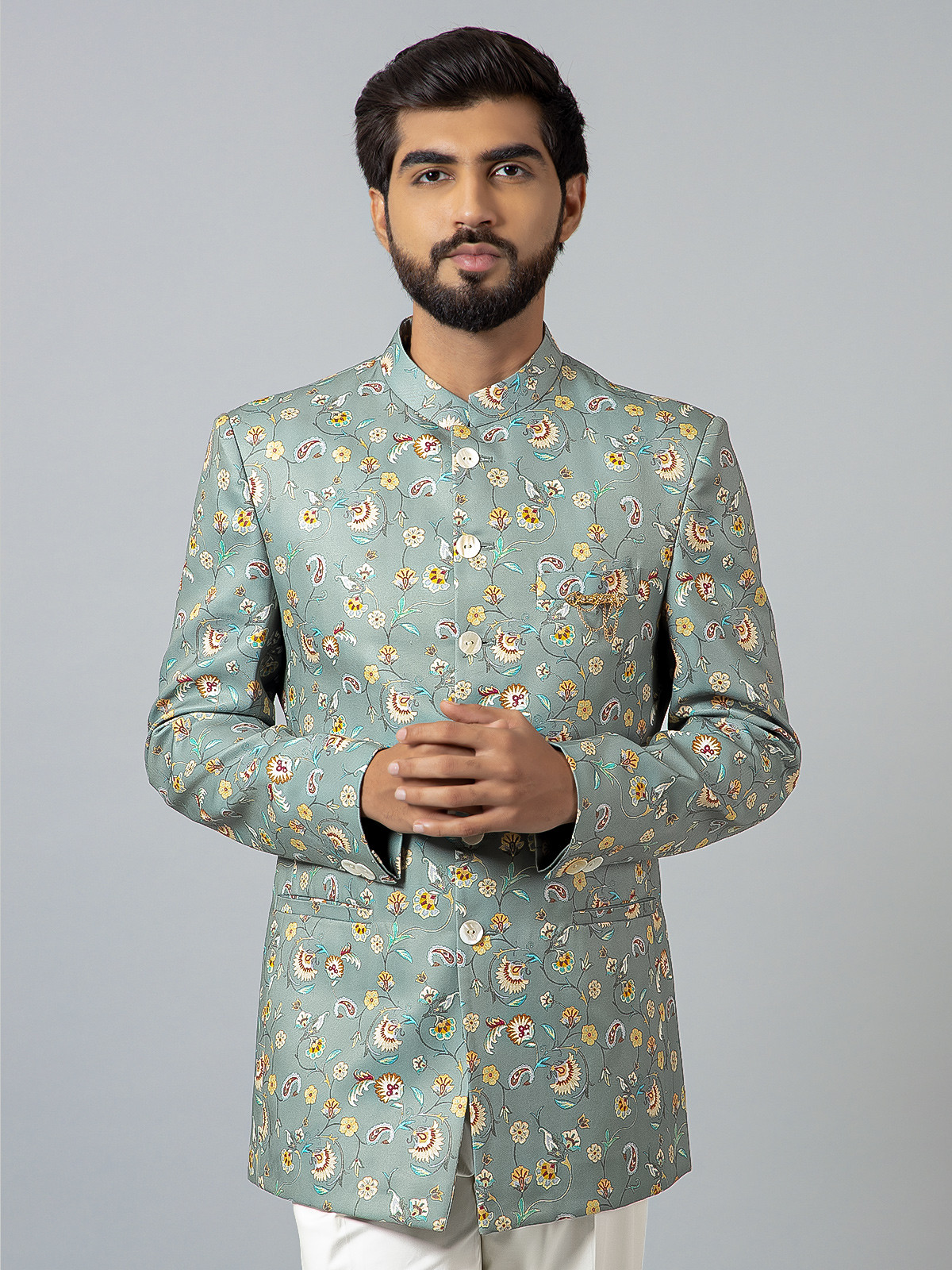 Royal Printed Jodhpuri Suit