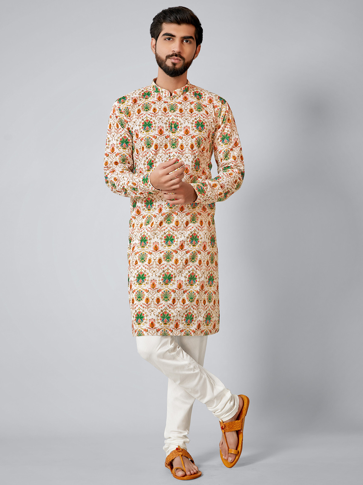Printed Ethnic Menswear Kurta
