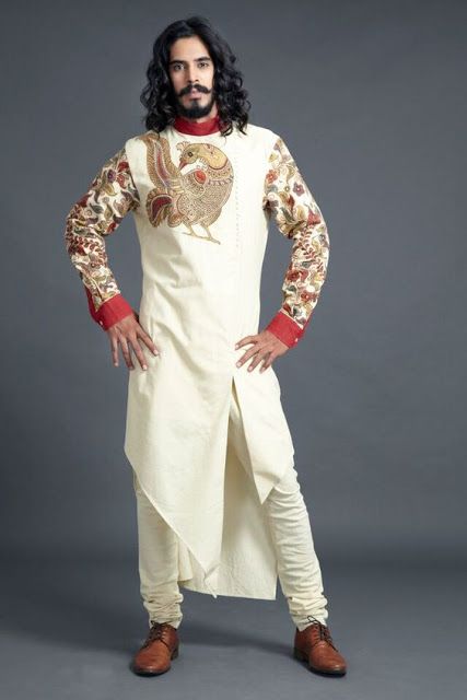 asymmetric kurta men