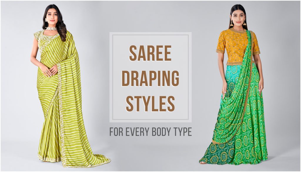 Saree draping styles
