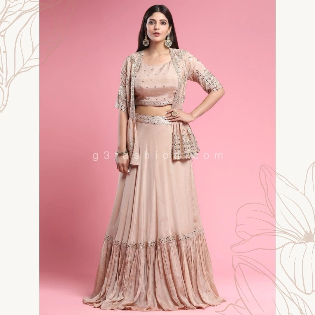 solid lehenga choli designs 2022