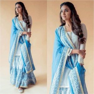 girlish sharara suit