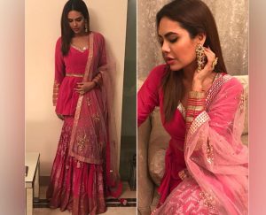 party wear sharara suit