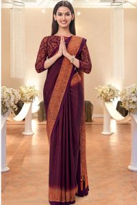 womens office wear saree