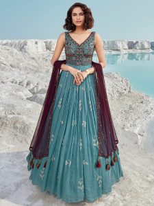 anarkali gown