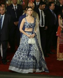alia bhatt in lehenga and potli