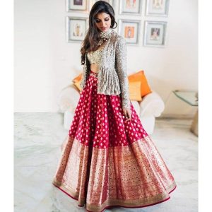 indo western lehenga