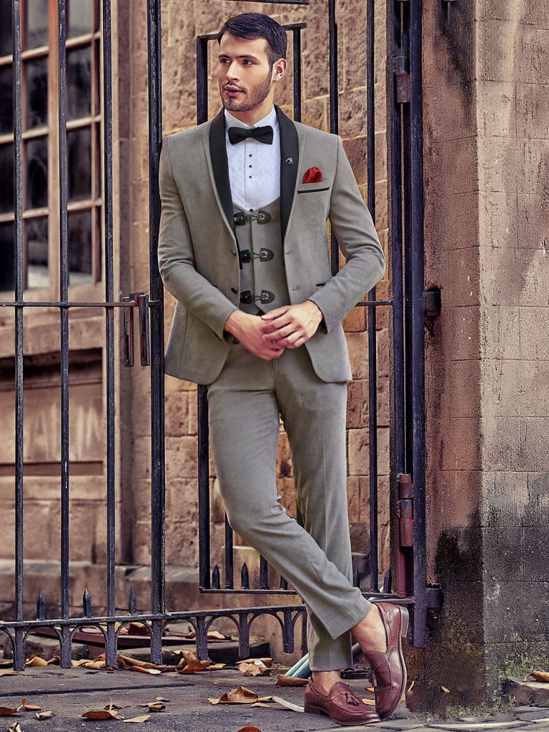 Shawl Lapel Tuxedo Suit