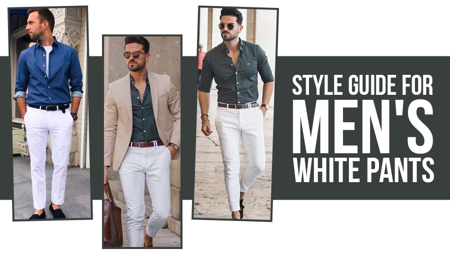 White Pants For Men