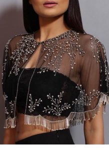 Different types of Cape blouses to style sarees