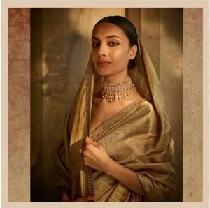 Sabyasachi Gold saree