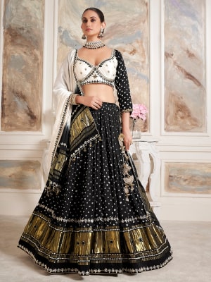 New Colors of Modern Bridal Lehenga Choli