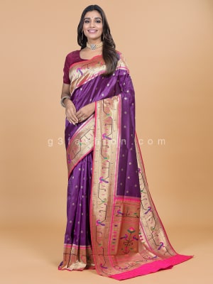 Wedding sarees of Maharashtra - Paithani Sarees
