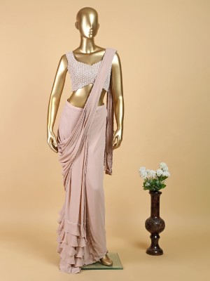 Ready to wear saree indowestern style