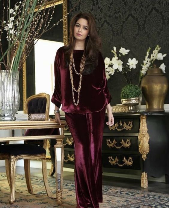 Modern Cord set in Velvet Suits