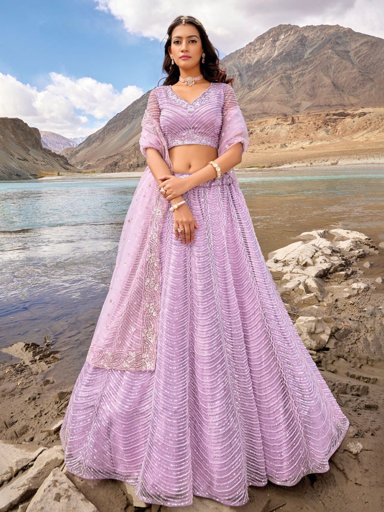 The new Corset Choli and Lehenga design