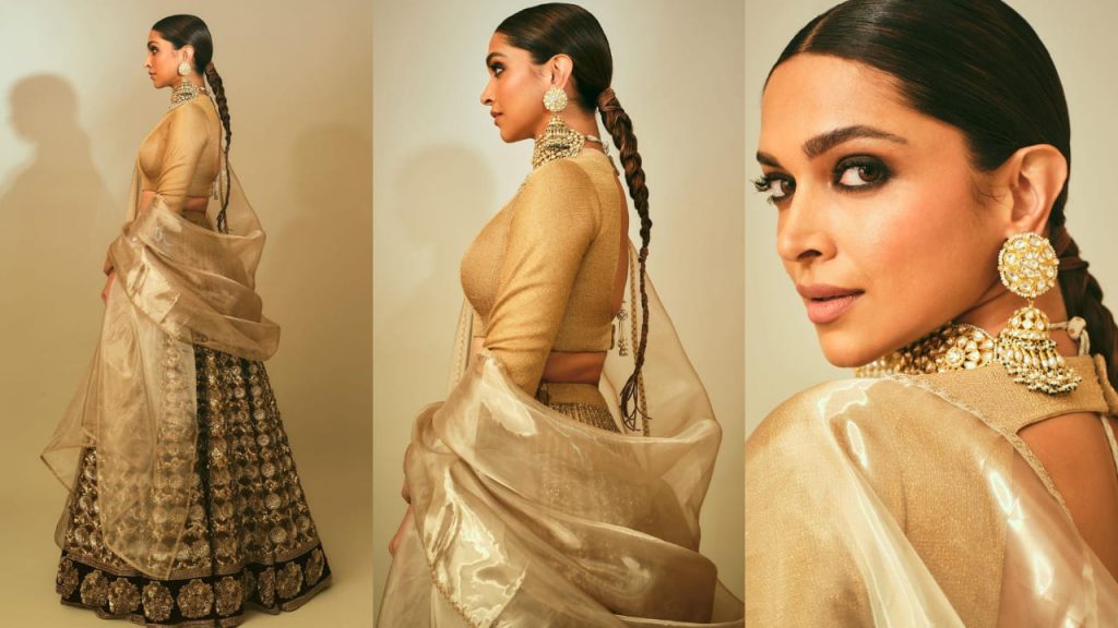 Gold Lehengas trend at Mela Rouge Event by Ambanis