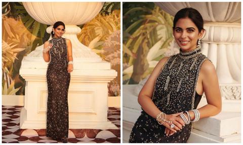 Isha Amabni’s Chanel Gown for Jungle Theme Morning celebration