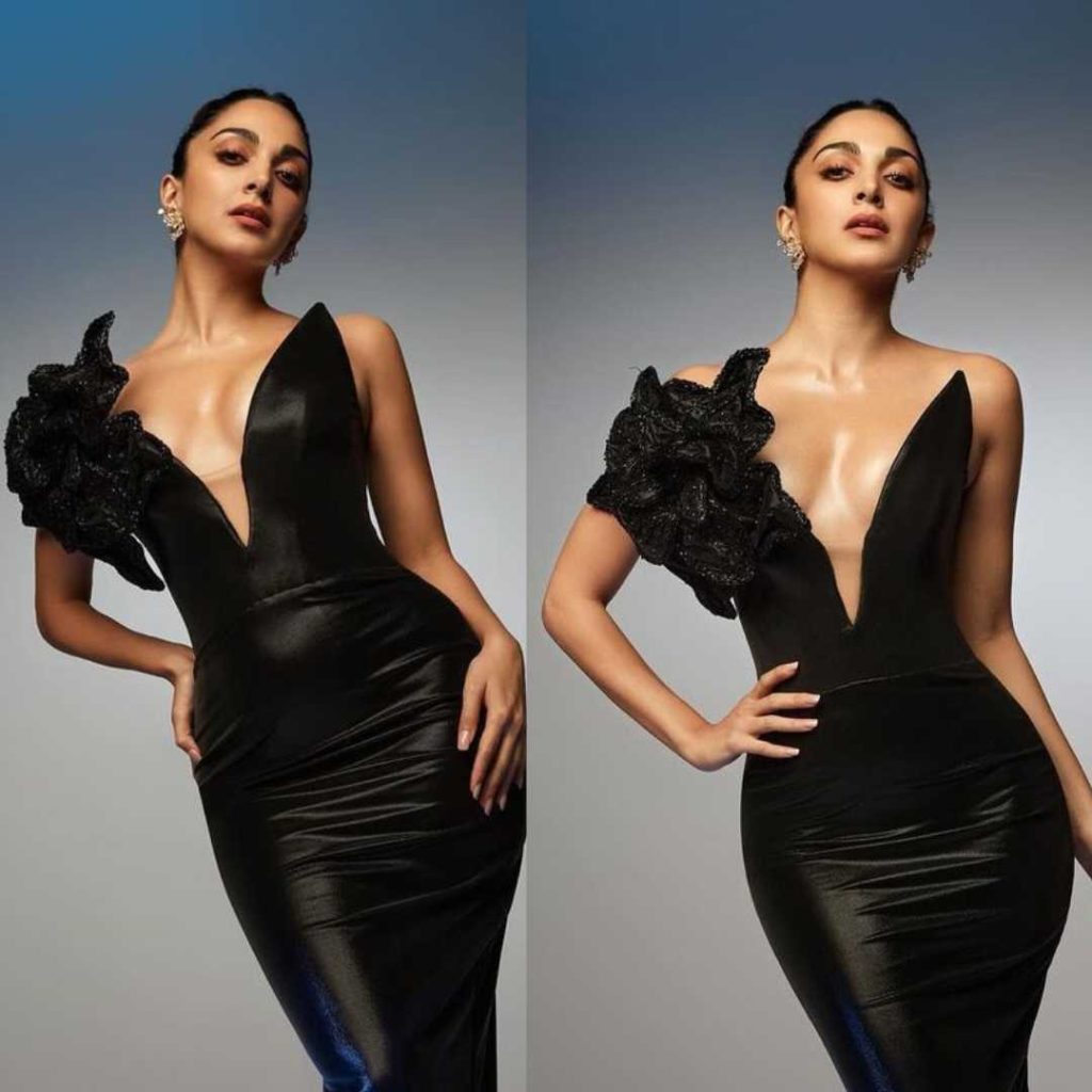 Kiara Advani’s Enlarged Floral Gown at Anant Ambani’s Pre-wedding-min