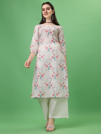 Latest Linen Kurtis for Summer