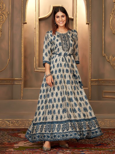 Long Kurti dress in Ethnic Style