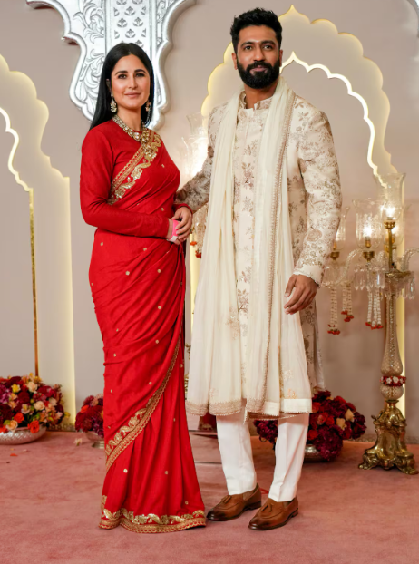 Katrina Kaifs’ Simple Red Saree