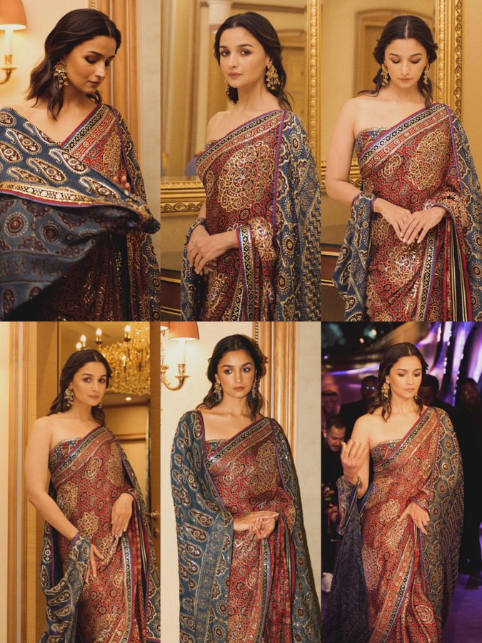 Alia Bhatt Versatile Saree Styling Trends