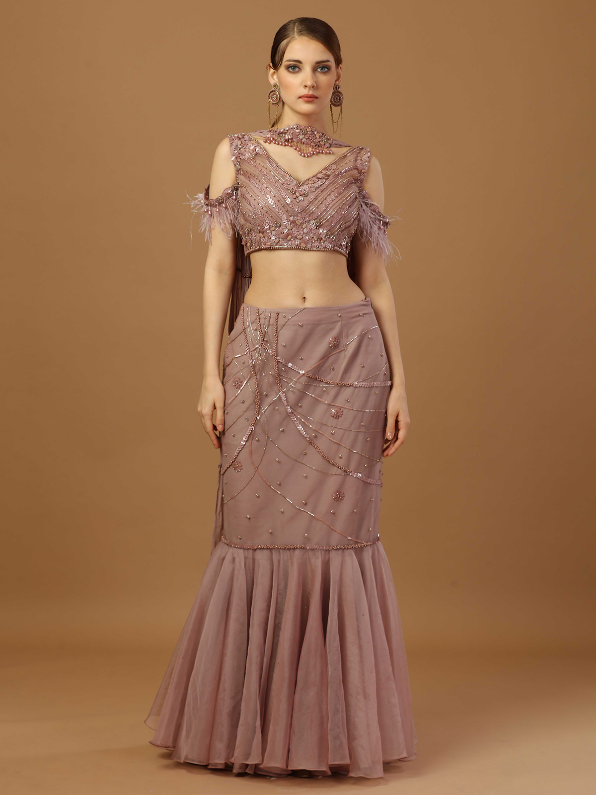 Straight Cut Lehenga