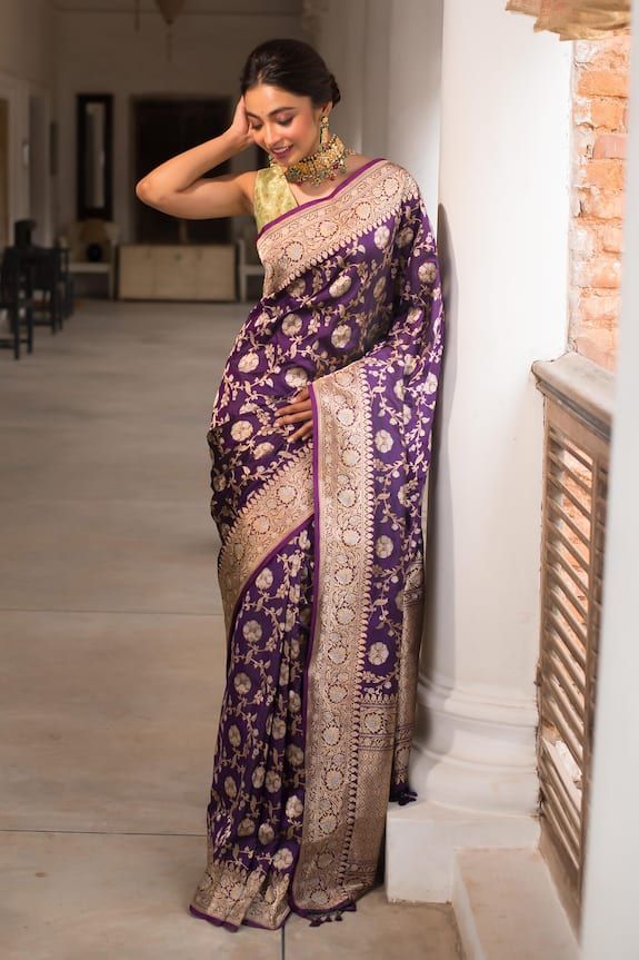 Banarasi Silk Saree for Cocktail Parties and Receptions