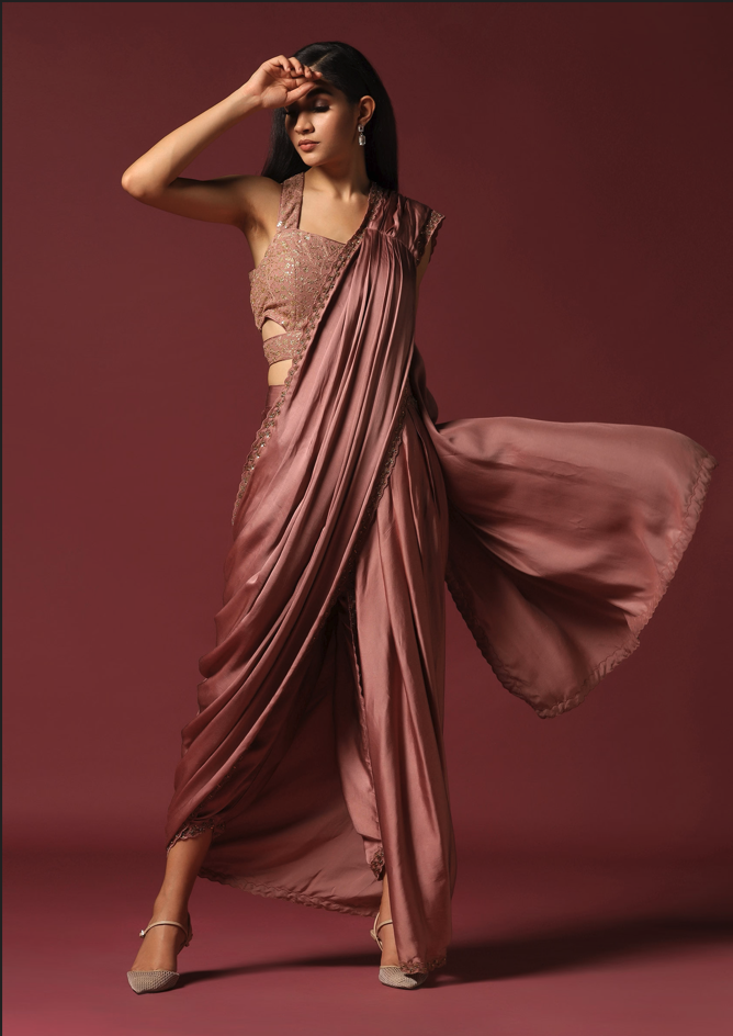 Dhoti-Style Saree