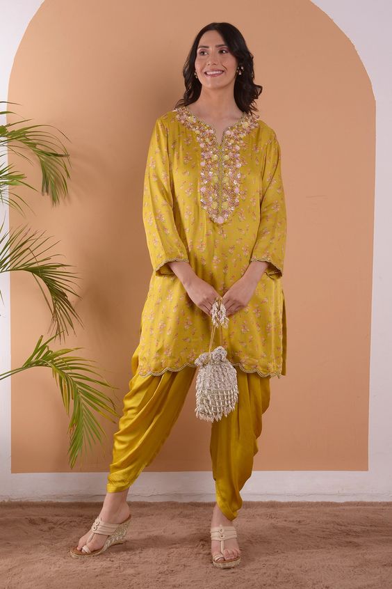 Haldi Dhoti Pants and Patiala Salwars