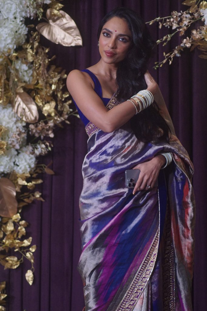 Celebrity Silk Saree Trends at Diwali Party 2024