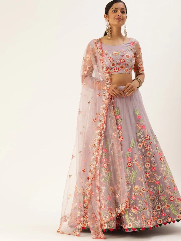 Transparent Lehenga Fabrics