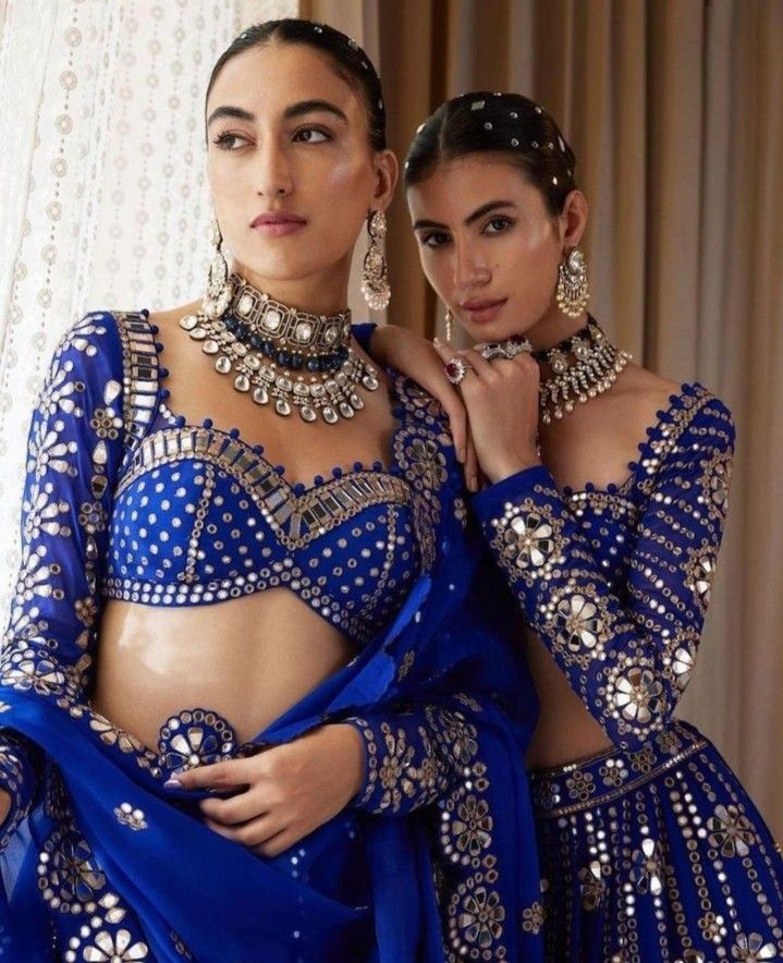 Design Details on Choli Sleeves