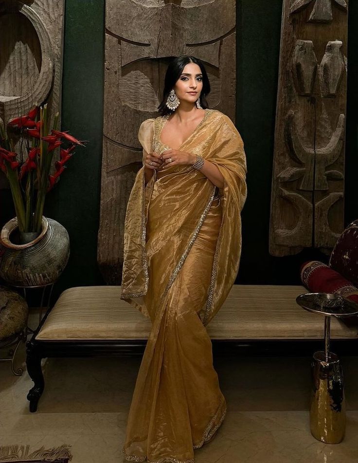 Yellow Saree - Trend Color 