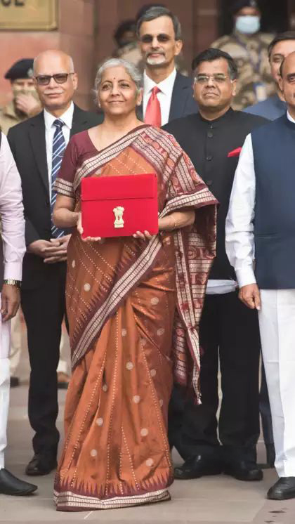 For Budget 2022 - Bomkai Saree