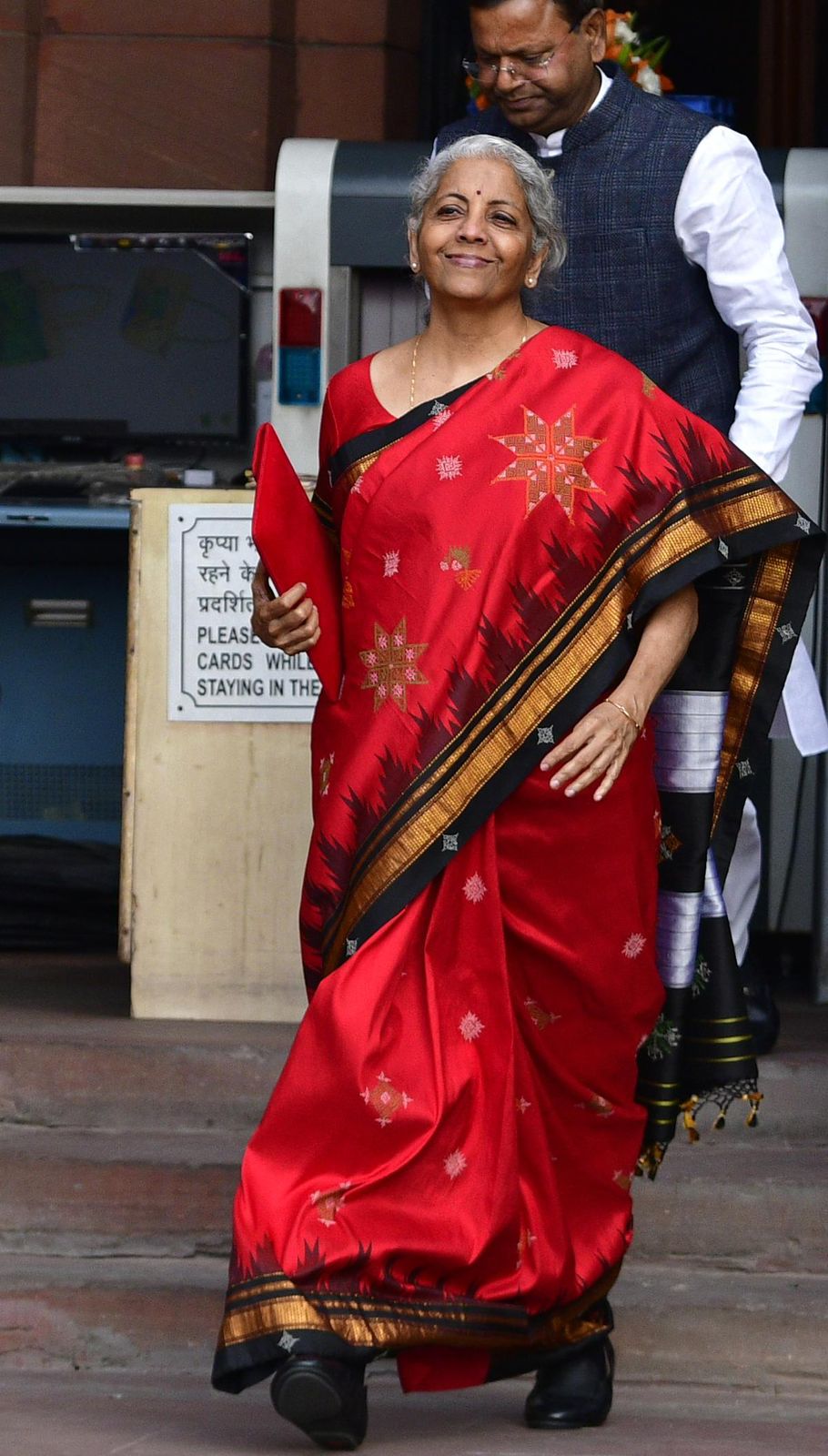 Budget Representation 2023 - Temple Border Saree